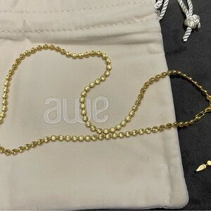 Awe inspired stardust chain gold vermeil
